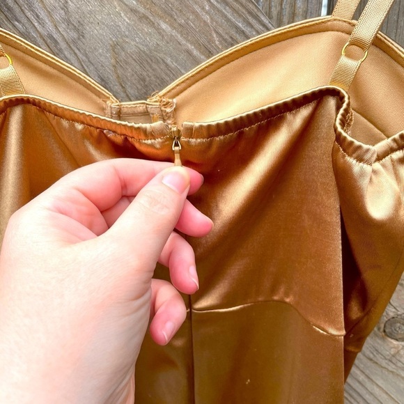 Fashion Nova gold faded on your love dress - Picture 7 of 10